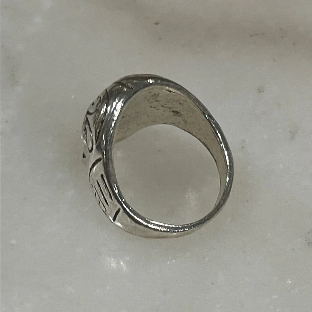 Silver Skull Ring
